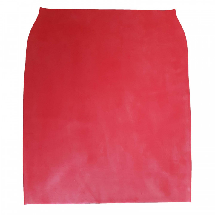 Womens Red Latex Long Skirt Rubber Pencil Skirt 100% Natural Latex One Size