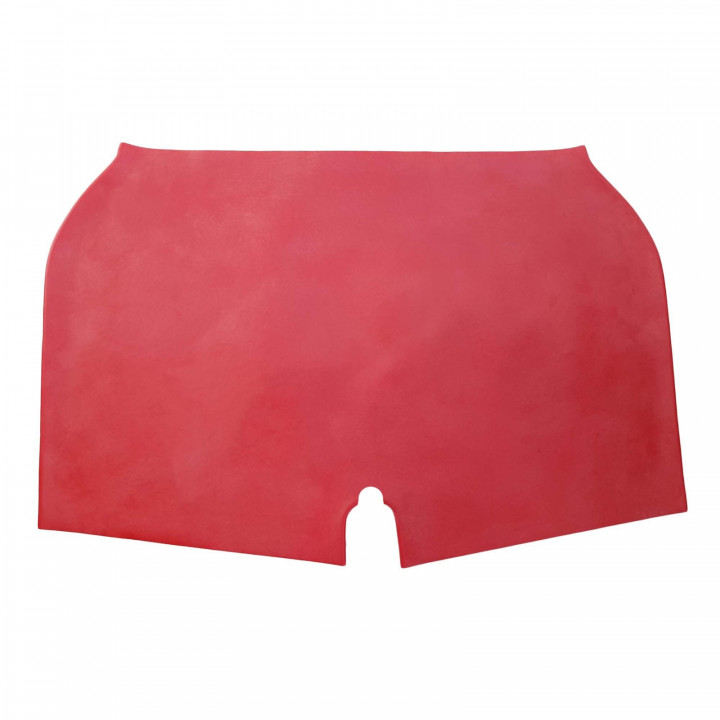 Womens Red Latex Crotchless Hot Pants Open Crotch Rubber Shorts Natural Latex