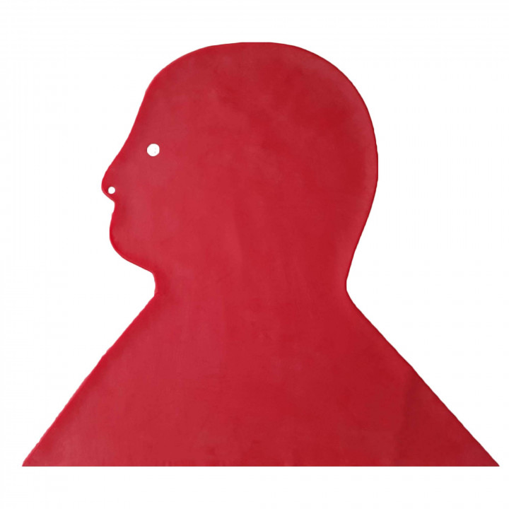 Latex-Henkersmaske Rot Unisex Naturlatex Gummi Einheitsgröße