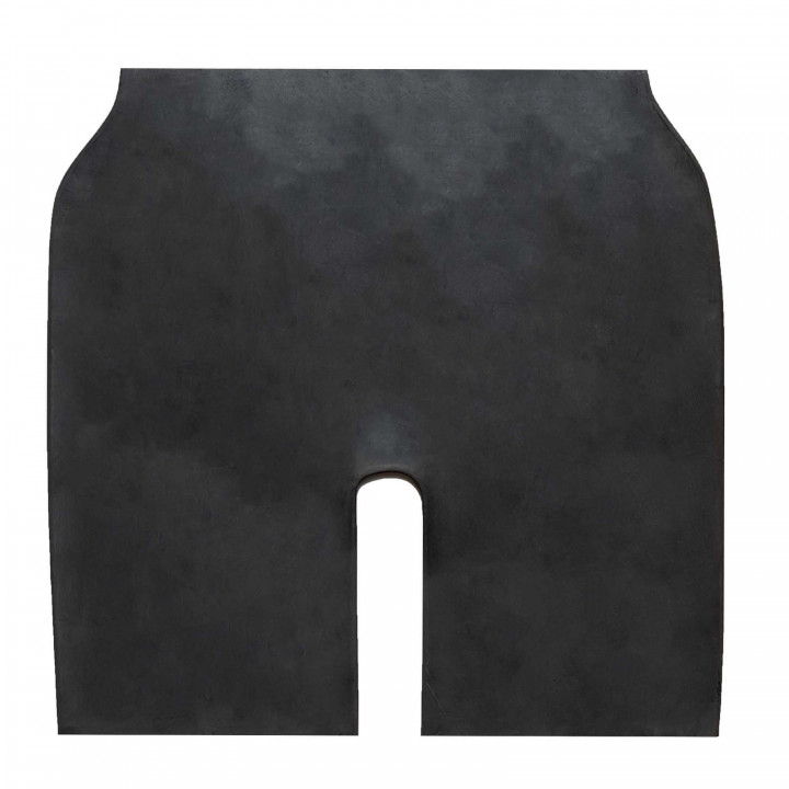 Latex-Radlerhose Schwarz Unisex Naturlatex Gummi Einheitsgröße