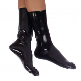 Black Latex Socks Rubber Socks 100% Natural Latex Unisex One Size
